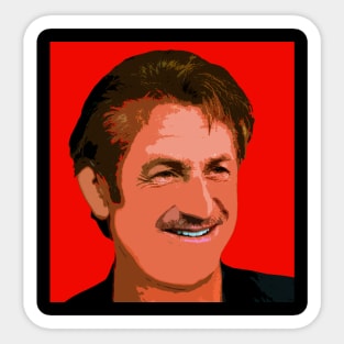 sean penn Sticker